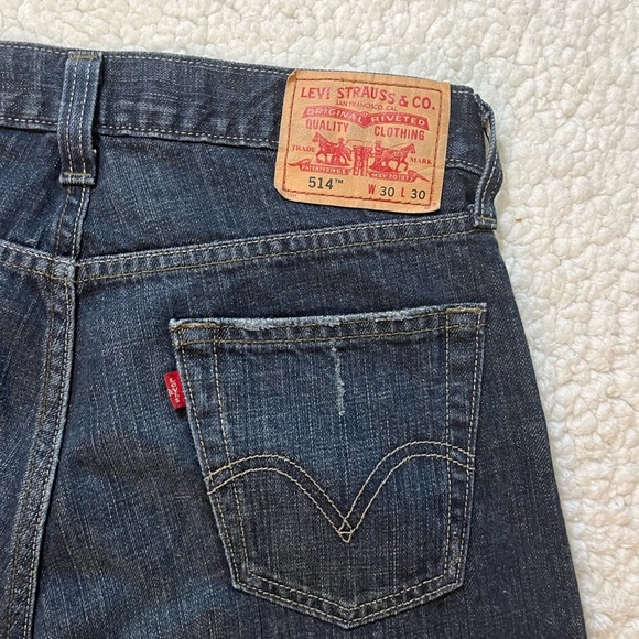 Levi’s Men’s 514 Slim Straight Jeans Size 30x30 - Picture 9 of 12